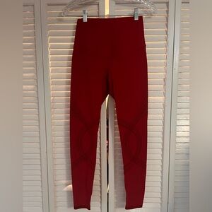 Women's Red Leggings